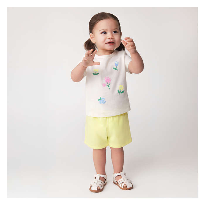 Baby Girls' Cotton Jersey T-Shirt